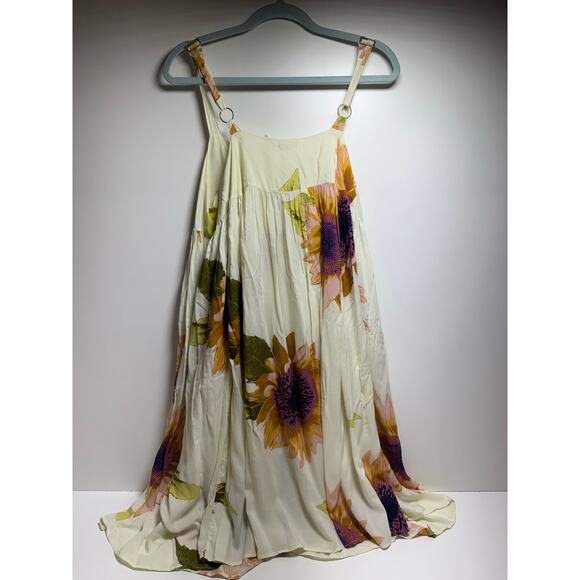 Kimchi Blue Y2K Baby Doll Flowy Dress Women’s Sz S Floral Spaghetti Strap Summer - Picture 2 of 8